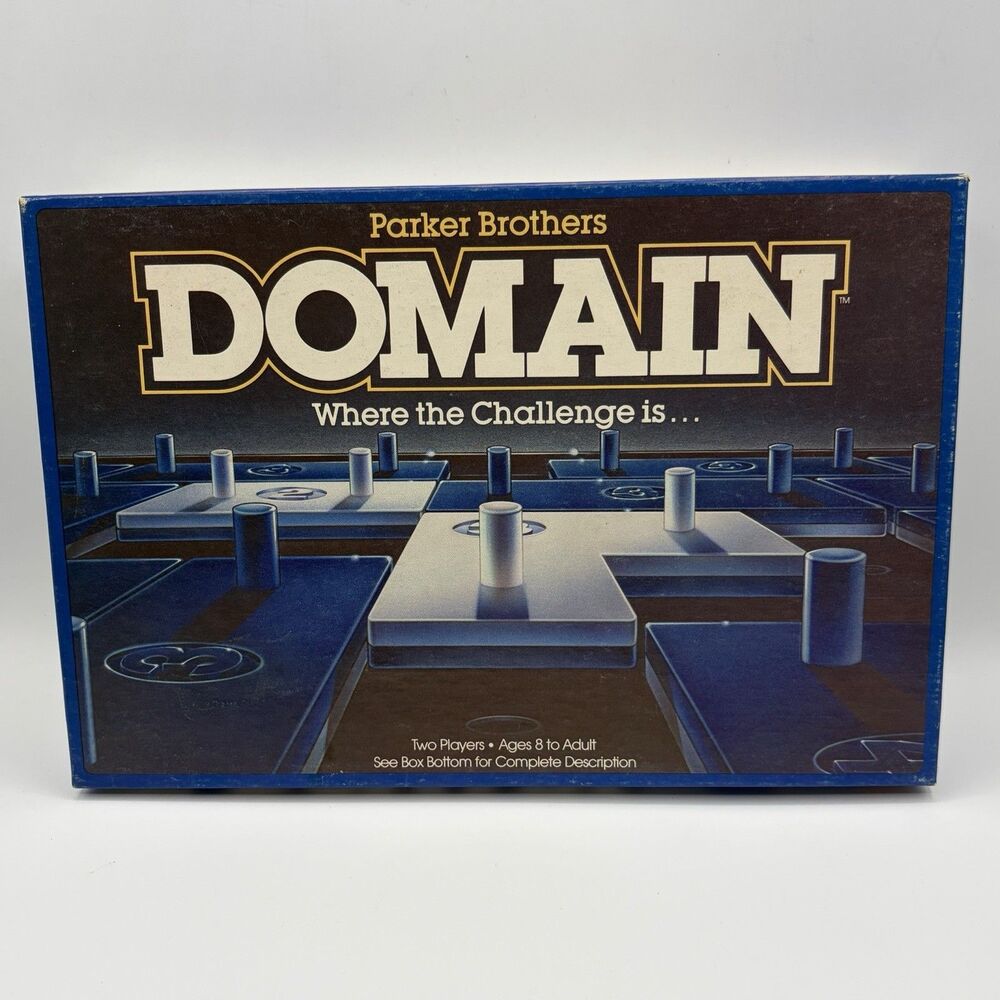 Domain Where The Challenge Is- Parker Brothers, 1983 COMPLETE
